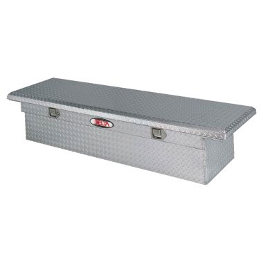Click here to see Delta 1-302000 Delta 1-302000 Low Profile Single Lid Crossover Truck Box, 20-1/4 in W x 70 in D x 14-1/4 in H
