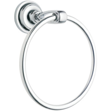 Click here to see Moen Creative Specialties DN1086CH Moen Reed Wall Mounted Hand Towel Ring, Chrome - DN1086CH