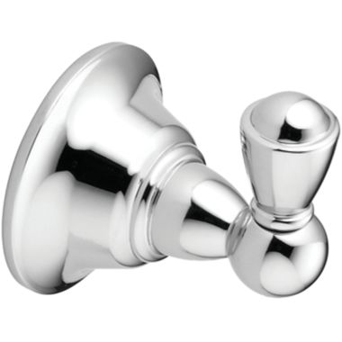 Click here to see Moen DN6803CH Moen Sage Robe Hook with Mounting Hardware, Chrome - DN6803CH