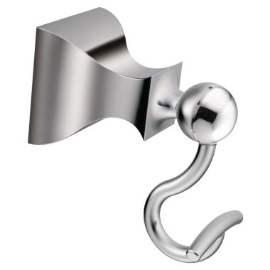 Click here to see Moen DN8303CH Moen Retreat Single Robe Hook with Mounting Hardware, Chrome - DN8303CH