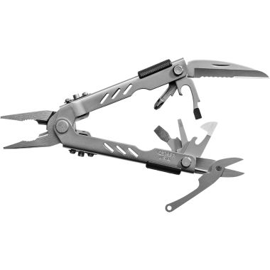 Click here to see Gerber 45500 Gerber 12-in-1 Compact Sport Multi-Plier Tool with Ballistic Nylon Sheath, 12 Function, Stainless Steel - 45500