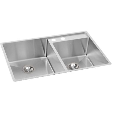 Click here to see Elkay ECTRUD31199RDBG2 Elkay Crosstown Stainless Steel 32-1/2