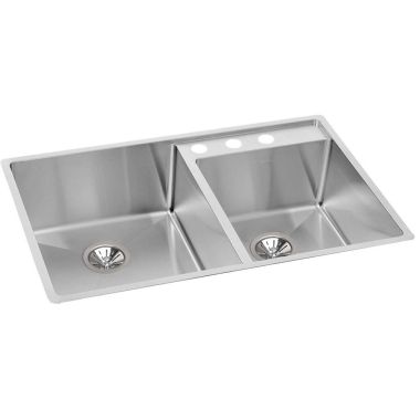 Click here to see Elkay ECTRUD31199RDBG3 Elkay Crosstown Stainless Steel 32-1/2