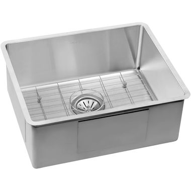 Click here to see Elkay ECTRU21179DBG Elkay ECTRU21179DBG Crosstown Stainless Steel Double Bowl Sink Kit with Aqua Divide