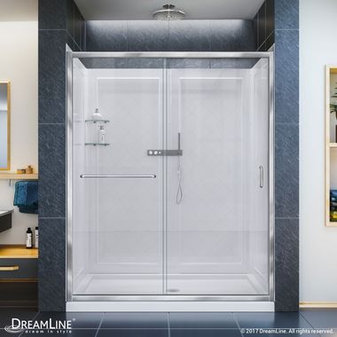 Click here to see DreamLine DL-6119C-01CL DreamLine DL-6119C-01CL Infinity-Z Clear Shower Door, 36