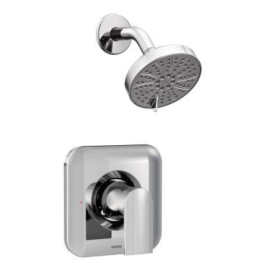 Click here to see Moen T2472EP Moen Genta LX Posi-Temp Single-Handle Shower Faucet, Six-Function, 1.75 GPM, Lever Handle, Eco-Performance, M-PACT, Chrome - T2472EP