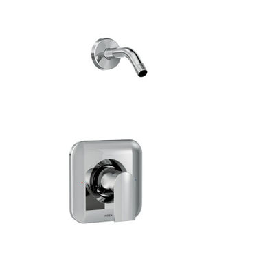 Click here to see Moen T2472NH Moen Genta LX Posi-Temp Single-Handle Shower Faucet, Lever Handle, M-PACT, Less Showerhead, Chrome - T2472NH