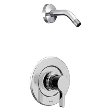 Click here to see Moen T2662NH Moen Vichy Posi-Temp Single-Handle Shower Faucet, Lever Handle, M-PACT, Less Showerhead, Chrome - T2662NH