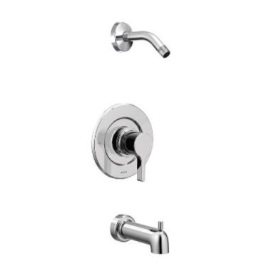 Click here to see Moen T2663NH Moen T2663NH Chrome Vichy Posi-Temp Tub/Shower Trim - Less Head