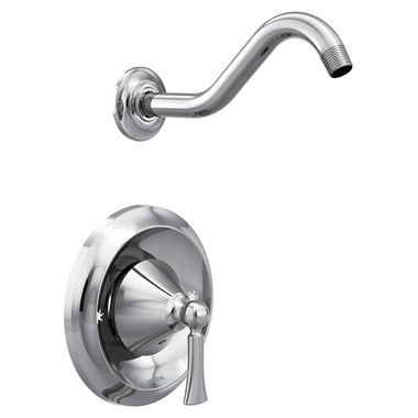 Click here to see Moen T5502NH Moen Wynford Moentrol Single-Handle Shower Faucet, Lever Handle, M-Pact, Less Showerhead, Chrome - T5502NH