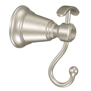 Click here to see Moen YB8203BN Moen YB8203BN Rothbury Double Robe Hook, Brushed Nickel