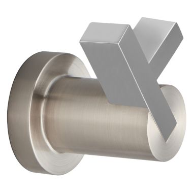 Click here to see Brizo 693535-NKPC Brizo 693535-NKPC Luxe Nickel/Chrome Double Robe Hook
