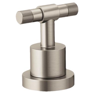 Click here to see Brizo HL633-NK Brizo Metal T-Lever Handle Kit for Litze Roman Tub Faucet with Textural Knurling Detail, ADA, Brilliance Luxe Nickel - HL633-NK