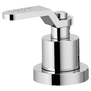 Click here to see Brizo HL634-PC Brizo Industrial Lever Handle Kit for Litze Roman Tub Faucet with Hot and Cold Debossed Letters, ADA, Polished Chrome - HL634-PC