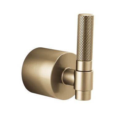 Click here to see Brizo HL933-GL Brizo T-Lever Handle Kit for Litze Diverter Trim with Textural Knurling Detail, ADA, Brilliance Luxe Gold - HL933-GL