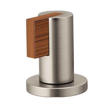 Click here to see Brizo HL5332-NKTK Brizo Litze Luxe Nickel/Teak Wood Widespread Lever Handle Kit - HL5332-NKTK