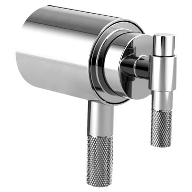 Click here to see Brizo HL6033-PC Brizo Litze T-Lever Handle Kit with Textural Knurling Detail for Litze Thermostatic Valve Trim , ADA, Polished Chrome - HL6033-PC