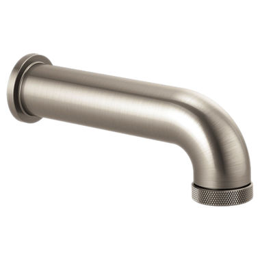Click here to see Brizo RP81437NK Brizo Litze Wall-Mounted Diverter Tub Spout with Pull-Down Diverter, Brilliance Luxe Nickel - RP81437NK