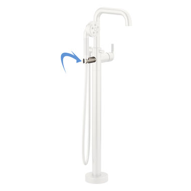 Click here to see Brizo RP90055NK Brizo Litze Hand Shower Holder Assembly, Matte Black - RP90055NK