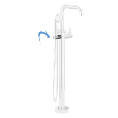 Click here to see Brizo RP90055PC Brizo Litze Hand Shower Holder Assembly, Polished Chrome - RP90055PC