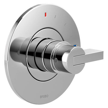 Click here to see Brizo T60P035-PC Brizo Litze Pressure Balance Single-Handle Valve Trim, Less Handle, Brlliance Polished Chrome - T60P035-PC