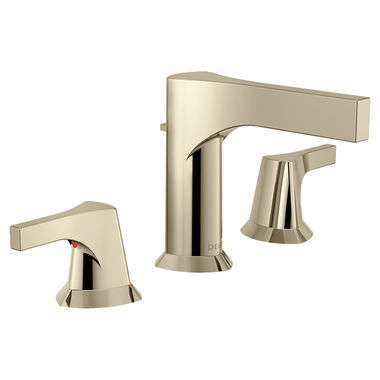 Click here to see Delta 3574-PNMPU-DST Delta Zura Polished Nickel Lavatory Faucet for 5