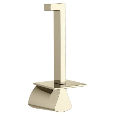 Click here to see Delta 774505-PN Delta Zura Vertical Toilet Paper Holder, Polished Nickel - 774505-PN