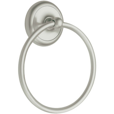 Click here to see Moen BP5386SN Moen BP5386SN Yorkshire Hand Towel Ring, Satin Nickel