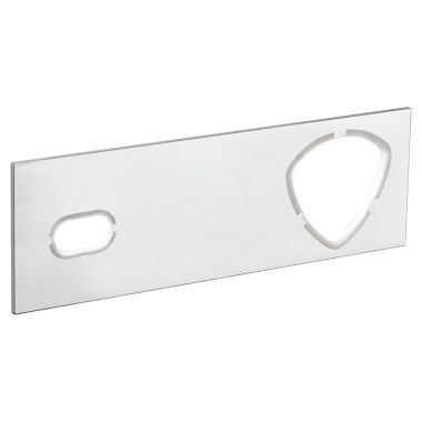 Click here to see Delta RP84367 Delta RP84367 Chrome Single Handle Wall Mount Escutcheon
