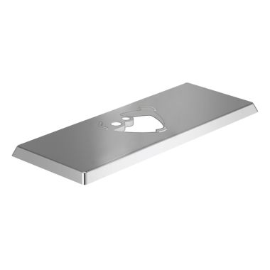 Click here to see Delta RP84822 Delta RP84822 Chrome Single Handle Three Hole Escutcheon