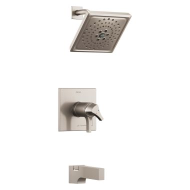 Click here to see Delta T17T474-SS Delta T17T474-SS Zura TempAssure 17T Series Tub and Shower Trim, Stainless Steel