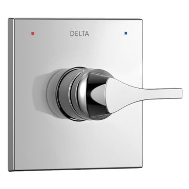 Click here to see Delta T14074 Delta Zura Monitor 14 Series Valve Trim, Lever Handle, Polished Chrome - T14074