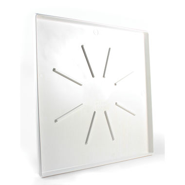 Click here to see Camco 20786 Camco 20786 Washing Machine Drain Pan w/ pvc Fitting - White