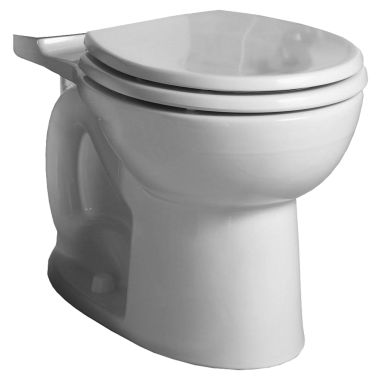 Click here to see American Standard 3717D001.020 American Standard Cadet Round-Front Toilet Bowl, PowerWash, EverClean, White - 3717D001.020