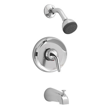 Click here to see American Standard 9316502.002 American Standard Jocelyn Tub and Shower Faucet, 5-1/8 in, Lever Handle