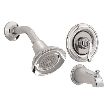 Click here to see American Standard 9046502.002 American Standard Winthrop Tub and Shower Faucet, 5-1/8 in, Lever Handle