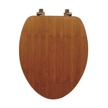 Click here to see Bemis 19401NI568 Mayfair 19401NI568 Elongated Toilet Seat - Natural Oak