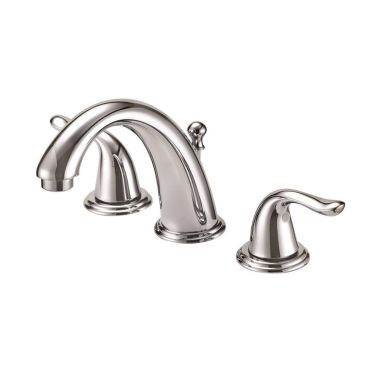 Click here to see Boston Harbor TQ-FW6B0000CP Boston Harbor Two-Handle Widespread Chrome Lavatory Faucet with Plastic Pop-Up, Lever Handles, 1.2 GPM, WaterSense - TQ-FW6B0000CP