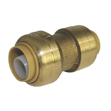 Click here to see Cash Acme U009LFA SharkBite Push Fit Reducing Coupling, 3/8