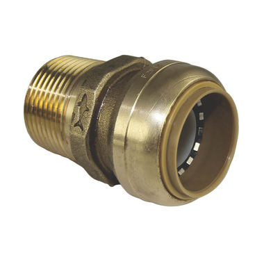 Click here to see Cash Acme U140LFA SharkBite U140LFA Push-Fit Male Straight Connector, 1