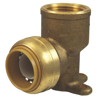 Click here to see Cash Acme U340LFA SharkBite U340LFA Push-Fit Drop-Ear Elbow, 3/4