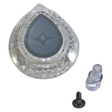 Click here to see Danco 10303 Danco 10303 Faucet Handle, For Use With Moen Chateau Bath Tub and Shower Faucets, 2-7/8 in H X 2-1/4 in W, Acrylic