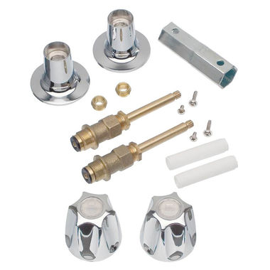 Click here to see Danco 39688 Danco 39688 Chrome Double-Handle Tub/Shower Remodeling Kit