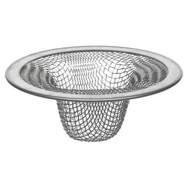 Click here to see Danco 88820 Danco Lavatory Sink Mesh Strainer, 2-1/2in OD, Stainless Steel - 88820