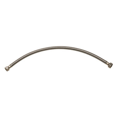 Click here to see Fluidmaster B3F20 Fluidmaster B3F20 Flexible Braided Faucet Connector With Polymer Core, 1/2 in X 20 in, 1000 psi