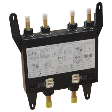 Click here to see Moen S3104 Moen S3104 U by Moen 4-Outlet Thermostatic Smart Shower Valve