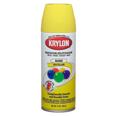 Click here to see Christy's  PAINT YELLOW KRYLON YELLOW MARKING PAINT