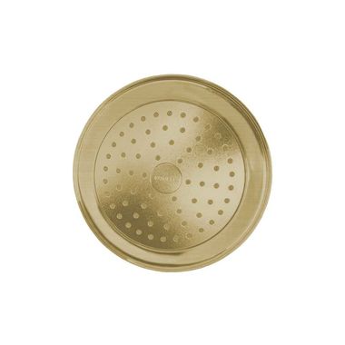 Click here to see Kohler 72773-BV Kohler Artifacts Single-Function Shower Head with Katalyst Technology, MasterClean Spray Face, 2.5 GPM, Vibrant Brushed Bronze - K-72773-BV