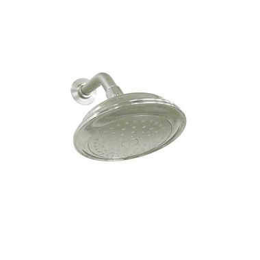 Click here to see Kohler 72774-SN Kohler Artifacts Single-Function Shower Head, Katalyst Air-Induction, MasterClean, 2.0 GPM, WaterSense, Vibrant Polished Nickel - K-72774-SN