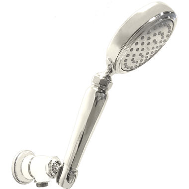 Click here to see Kohler 72776-SN Kohler Artifacts Single-Function Handshower with Katalyst Air-Induction Technology, 2.0 GPM, WaterSense, Polished Nickel - K-72776-SN